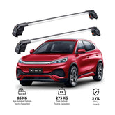BYD ATTO 3 2022 et modèles ultérieurs TRX2 Thunder Carrier Barres transversales pour galerie de toit 2 barres